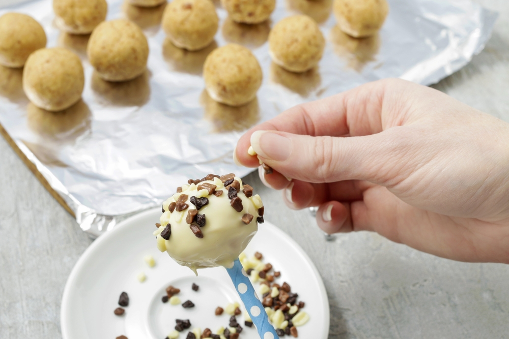 Cake popsai su pabarstukais